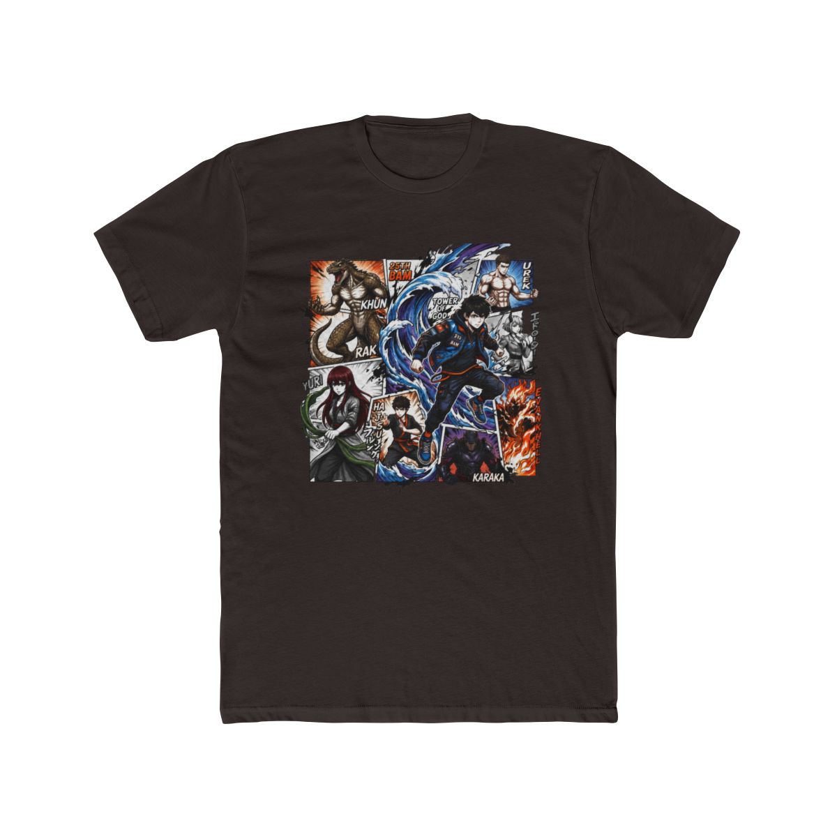 Tower Of God Character Collage T Shirt - alternate angle 2, merchandise