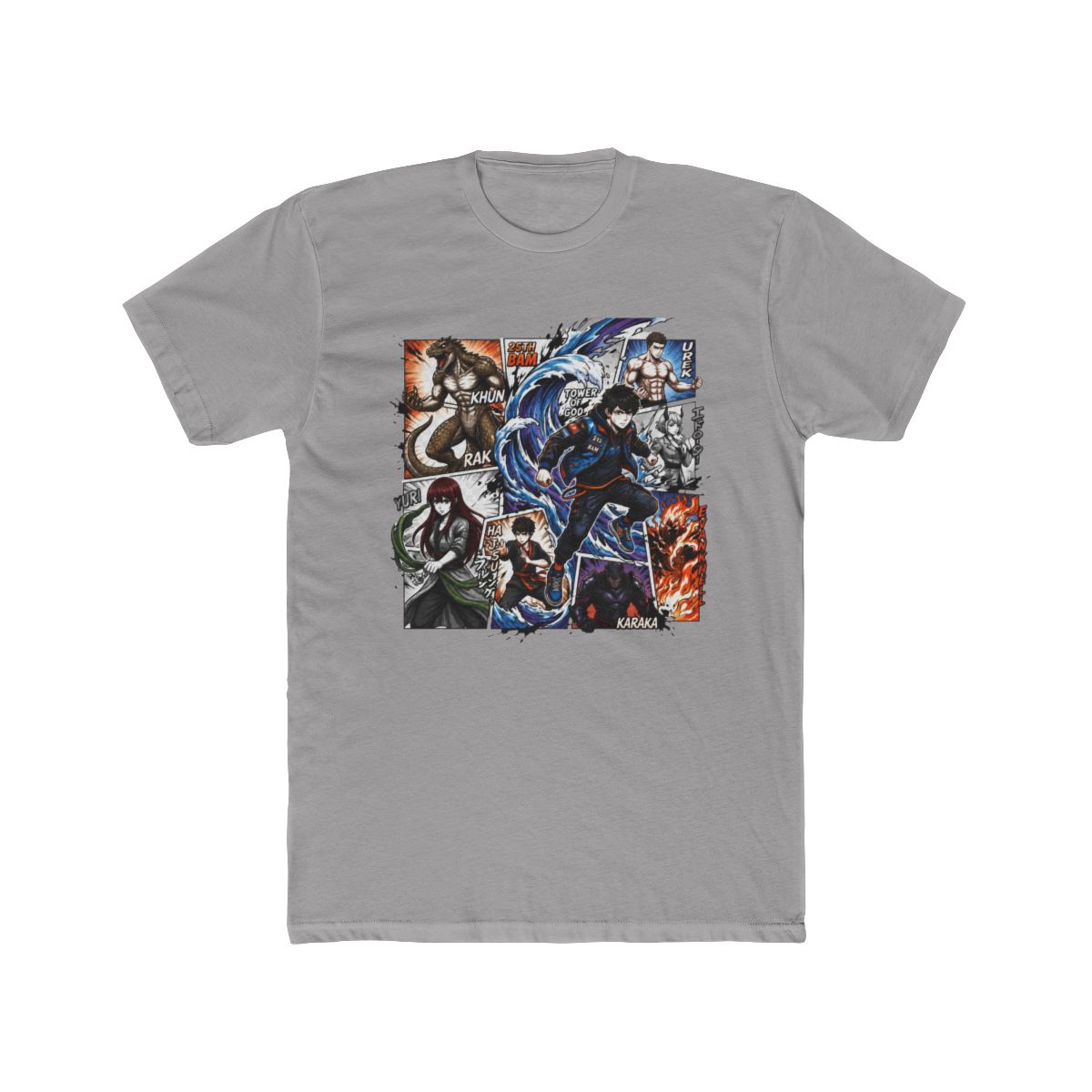 Tower Of God Character Collage T Shirt - Official T-Shirts merchandise