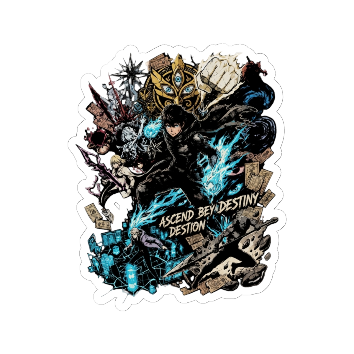 Baam From Tower Of God Art Sticker